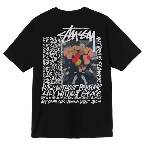 STUSSY CAMELLIAS TEE