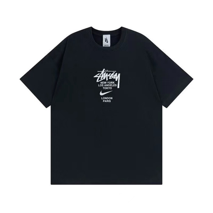STUSSY  x  NIKE Tee In Black