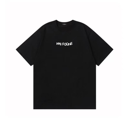 WE11DONE Logo Tee Black