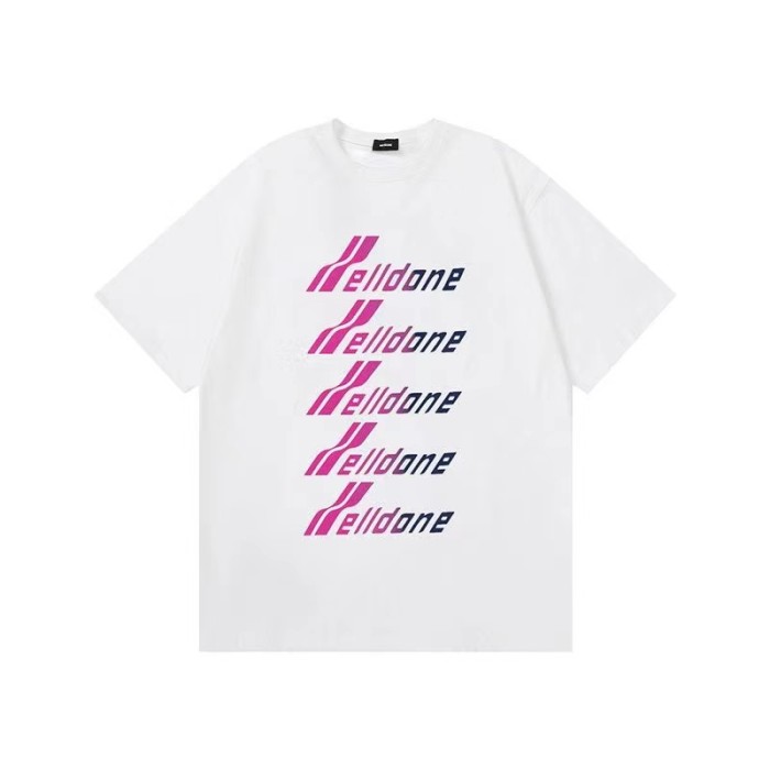 WE11DONE Track 2023 Logo Tee White