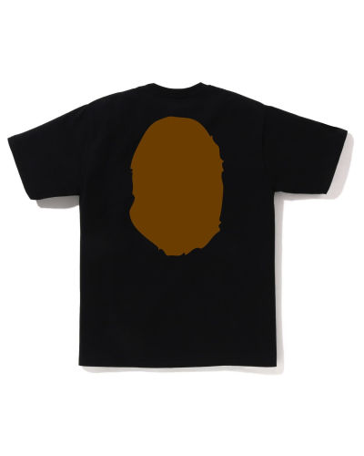 A Bathing Ape Big Ape Head Tee In Black