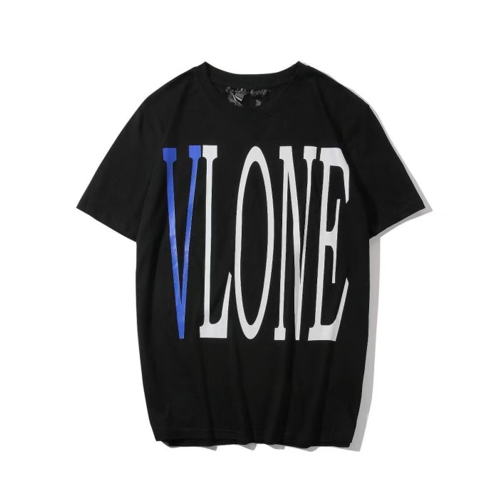VLONE Logo Tee Black/Blue