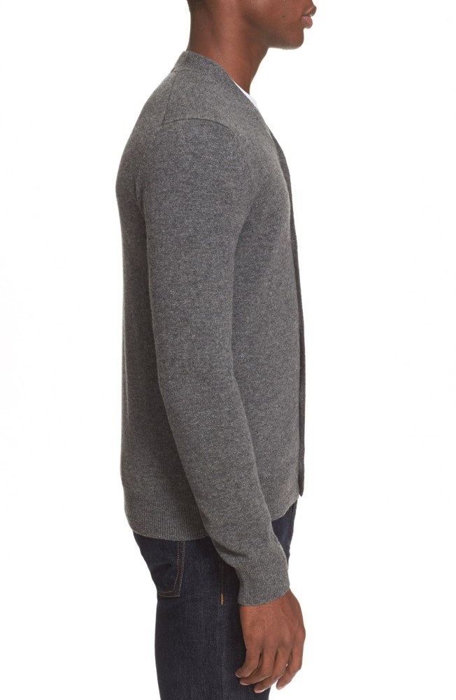 Commes des Garçons PLAY Wool V-Neck Cardigan