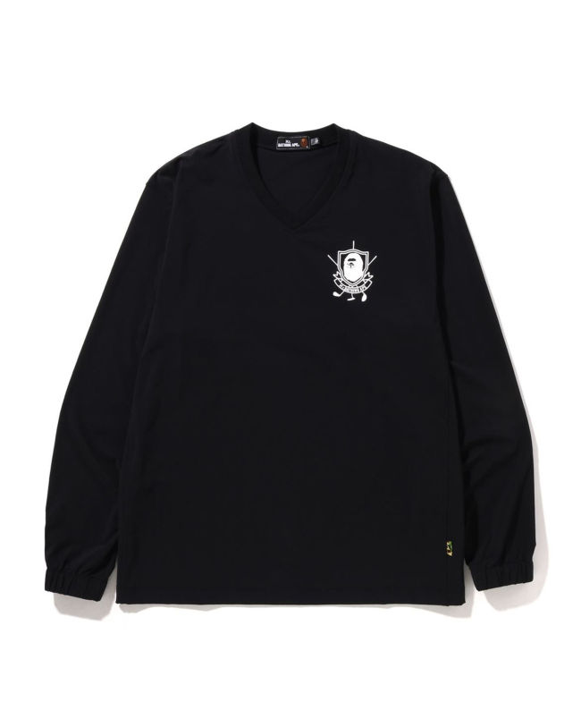 A Bathing Ape Mr. Bathing Ape V-Neck Pullover Windbreaker