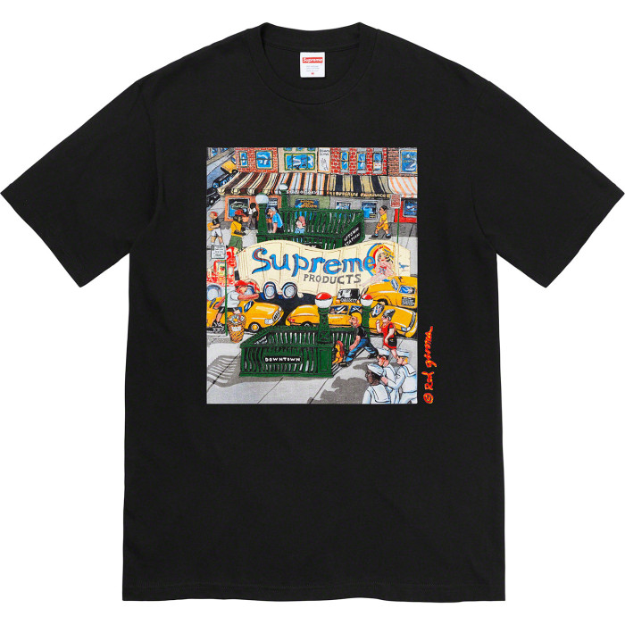 Supreme Manhattan Tee Black