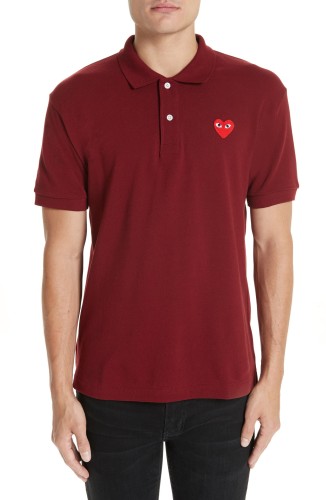Heart Logo Slim Fit Polo