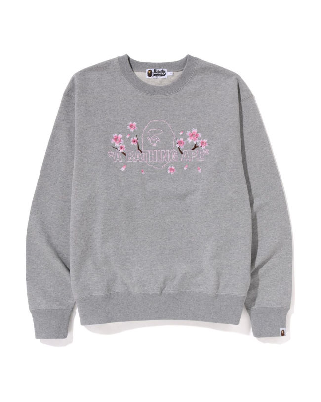 A Bathing Ape Sakura A Bathing Ape Relaxed Fit Crewneck