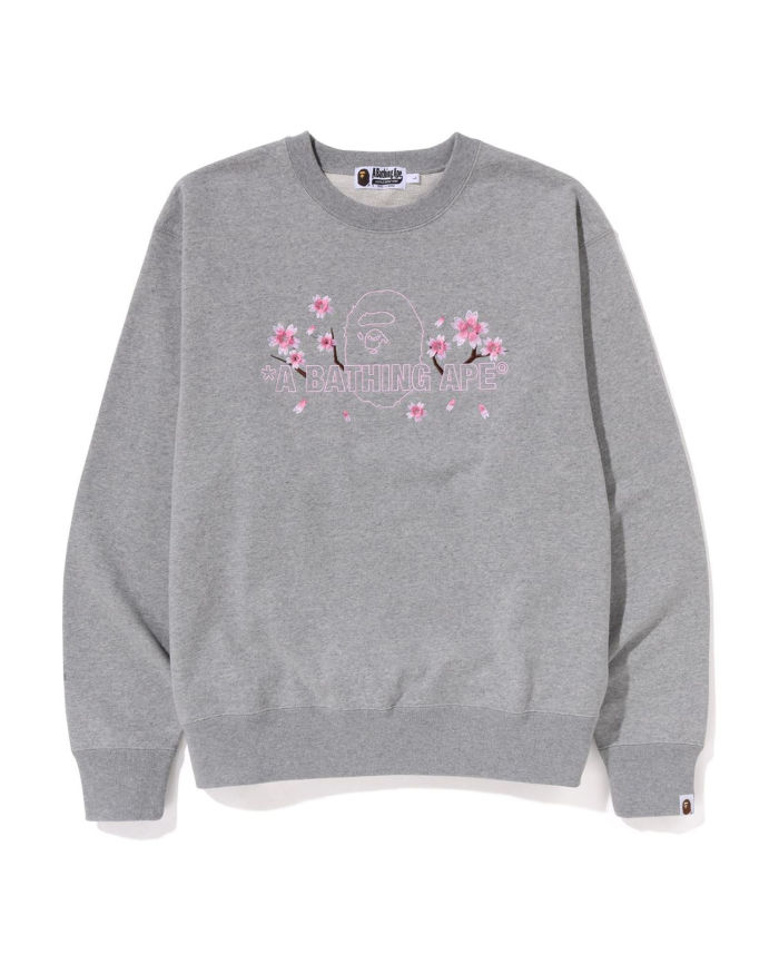 A Bathing Ape Sakura A Bathing Ape Relaxed Fit Crewneck