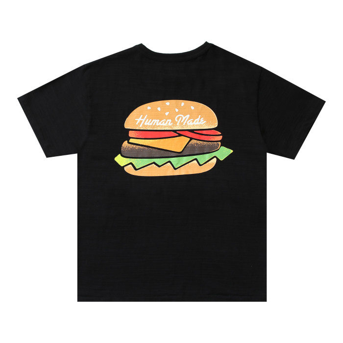 Human Made Hamburger Logo Tee Black