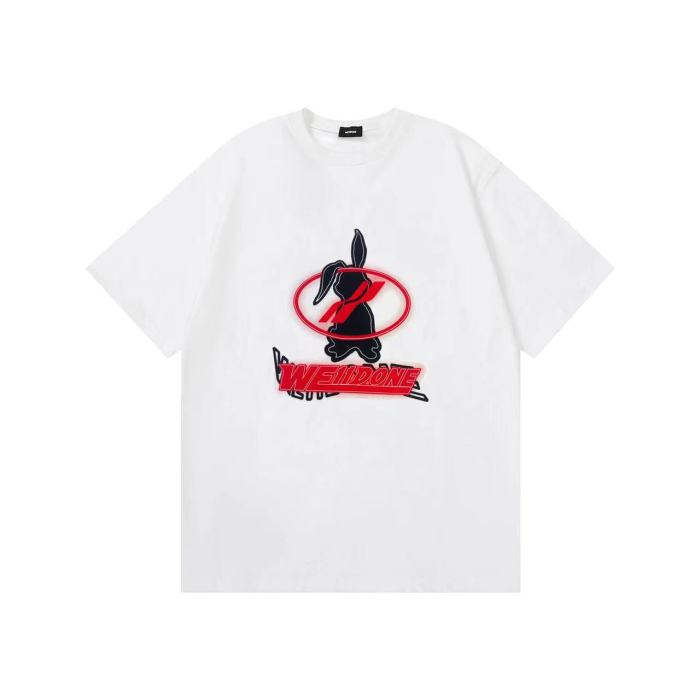 WE11DONE Rabbit Logo Tee White