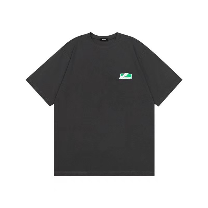WE11DONE Barrage Letter Logo Tee Grey