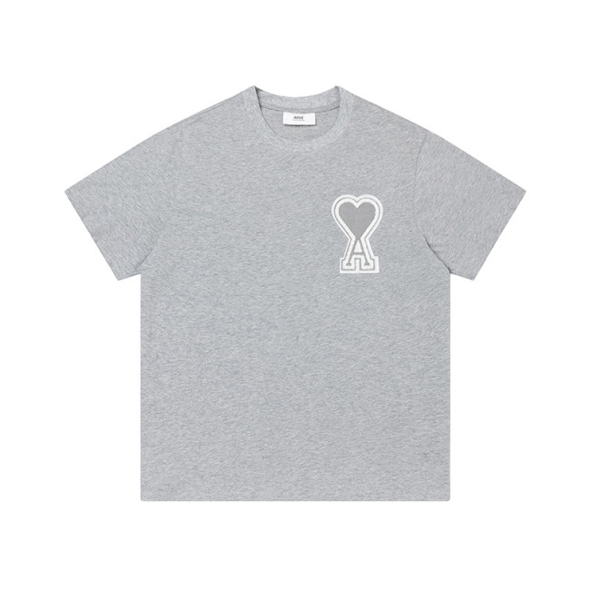 AMI Classic Logo Tee Grey