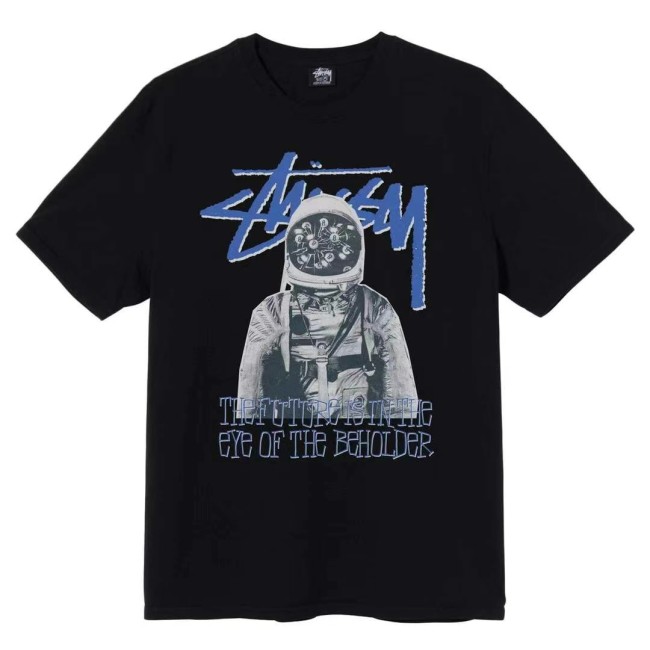 STUSSY SPACEMAN DYED TEE