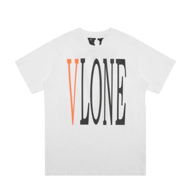 VLONE Logo Tee White/Yellow