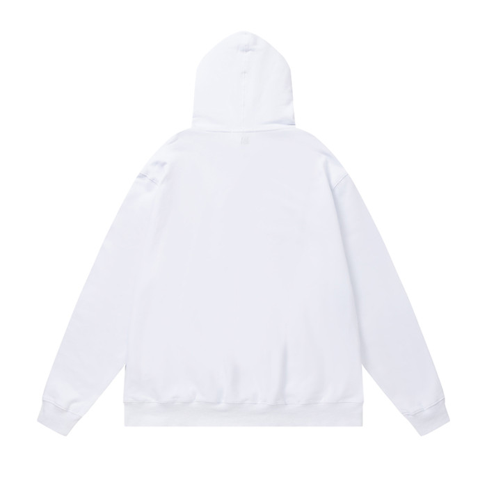 AMI Classic Logo Hoodie White