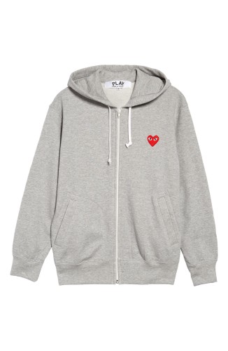 Zip Cotton Hoodie