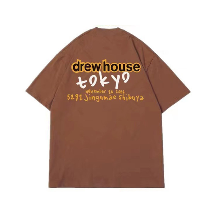 DREW HOUSE TOYKO POP-UP EXCLUSIVE T-SHIRT BROWN