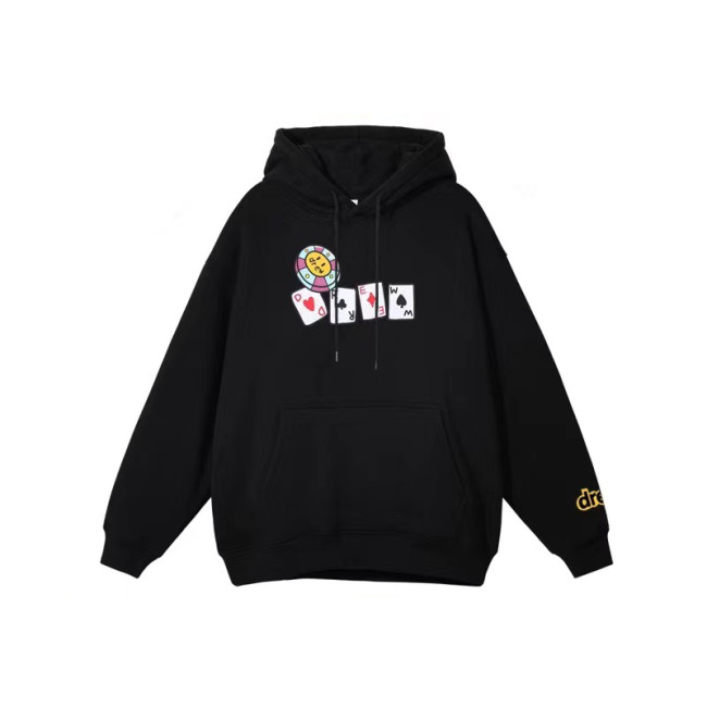 DREW HOUSE CHIPS COTTON FLEECE HOODIE