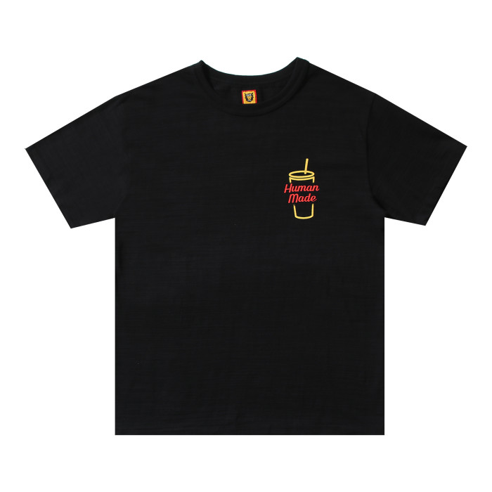 Human Made Hamburger Logo Tee Black