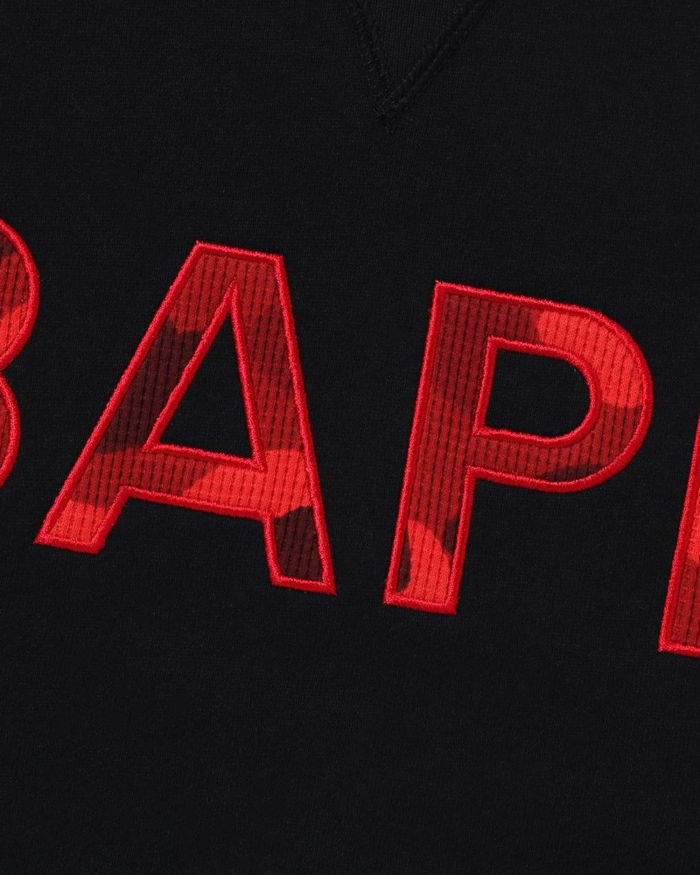 A Bathing Ape Patch Relaxed Fit Crewneck