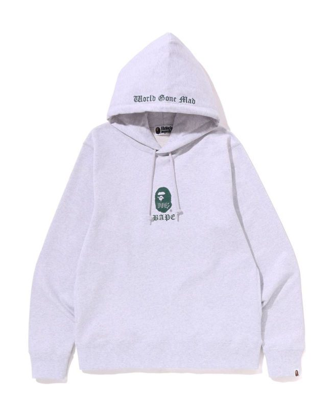 A Bathing Ape  Pullover Hoodie In Grey