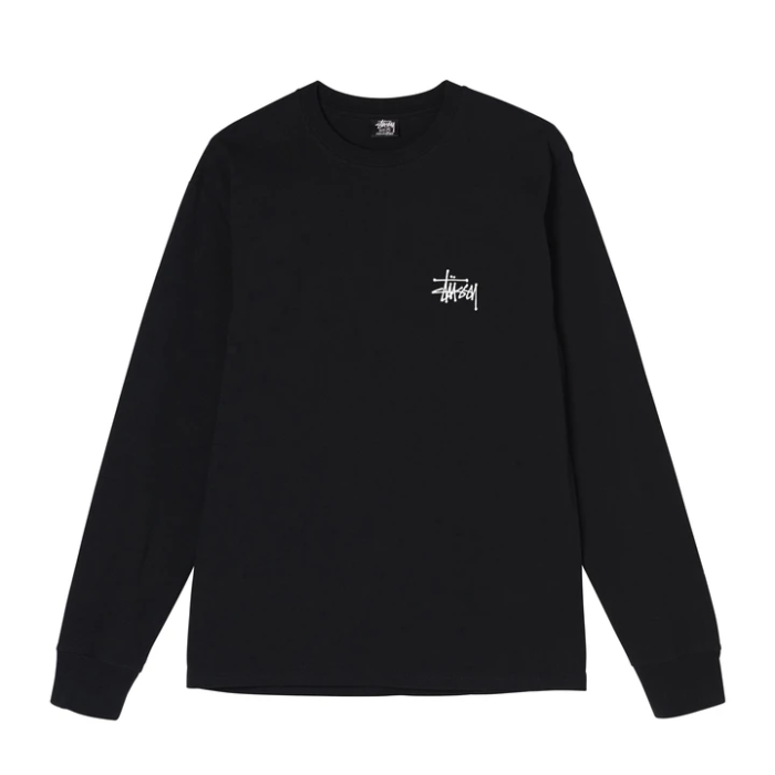 STUSSY BASIC LONG SLEEVE TEE