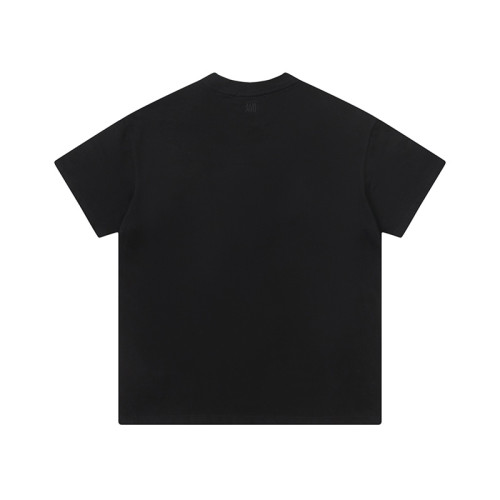AMI Paris Logo Tee Black