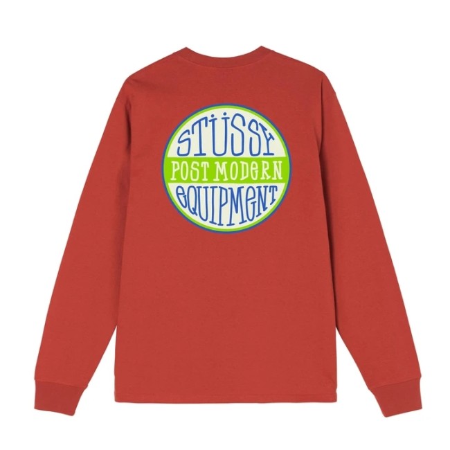 STUSSY POST MODERN EQUIPMENT LS TEE