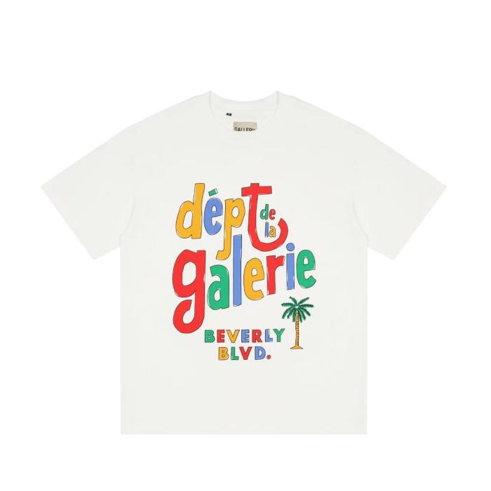 GALLERY DEPT Retro Colorful Letter Print Tee