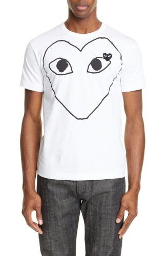 Heart Outline Graphic T-Shirt