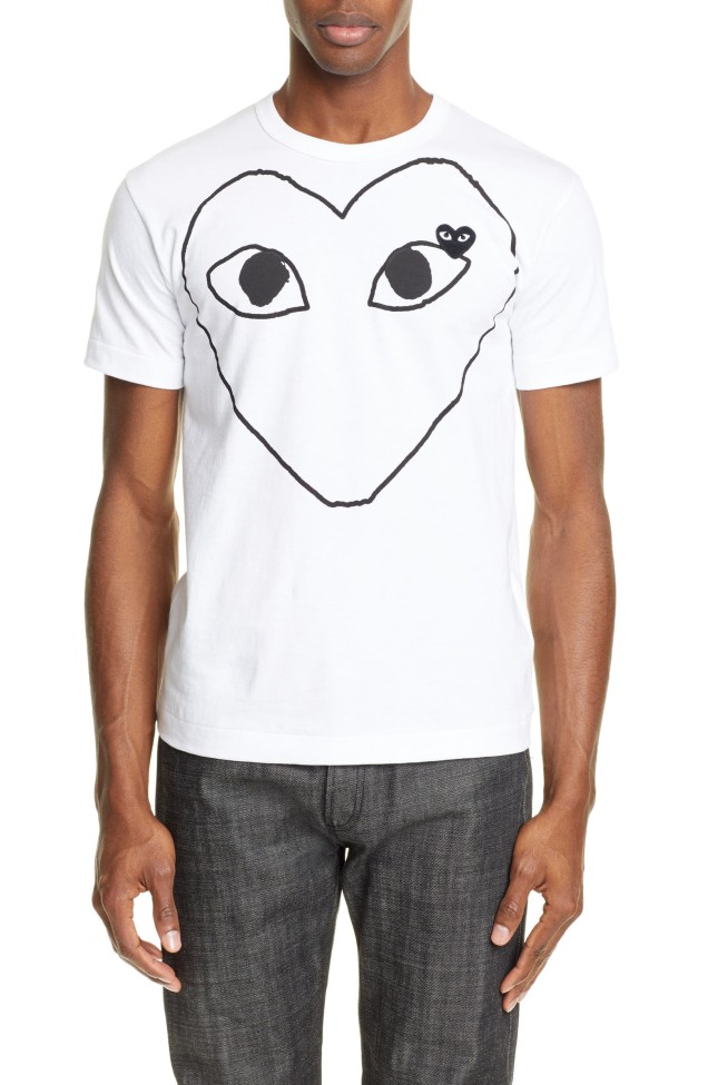 Heart Outline Graphic T-Shirt