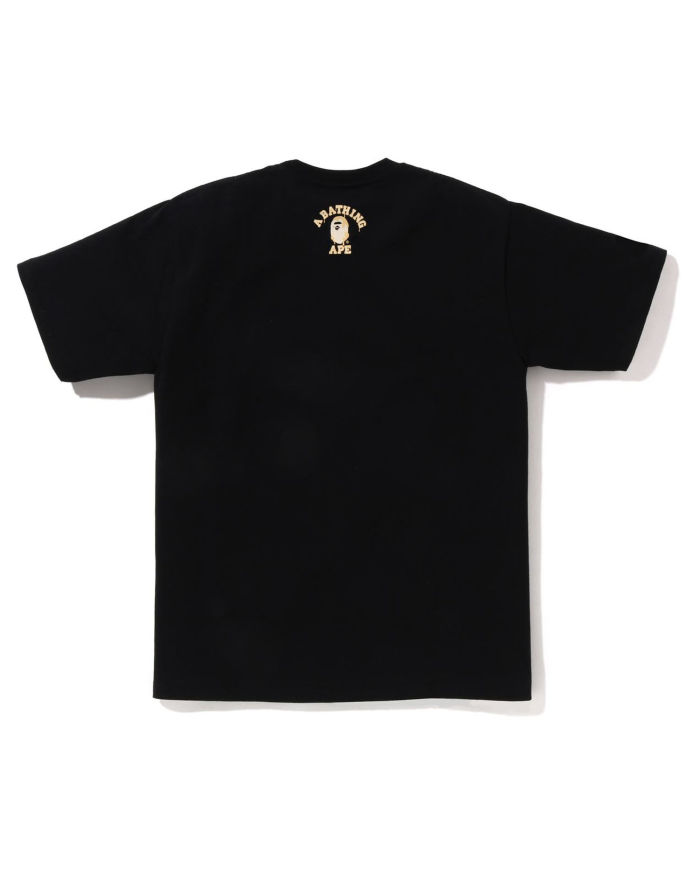 A Bathing Ape Valentine Chocolate Ape Head Tee In Black