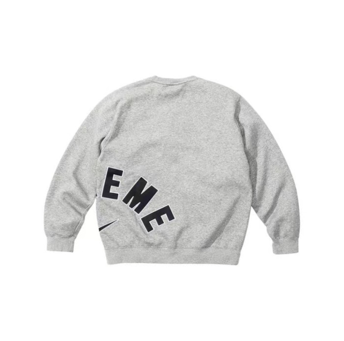 Supreme Arc Crewneck Hoodie Grey