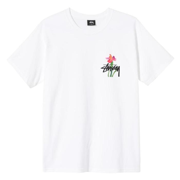 STUSSY WATER FLOWERS TEE