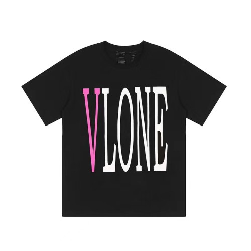 VLONE Logo Tee Black/Pink
