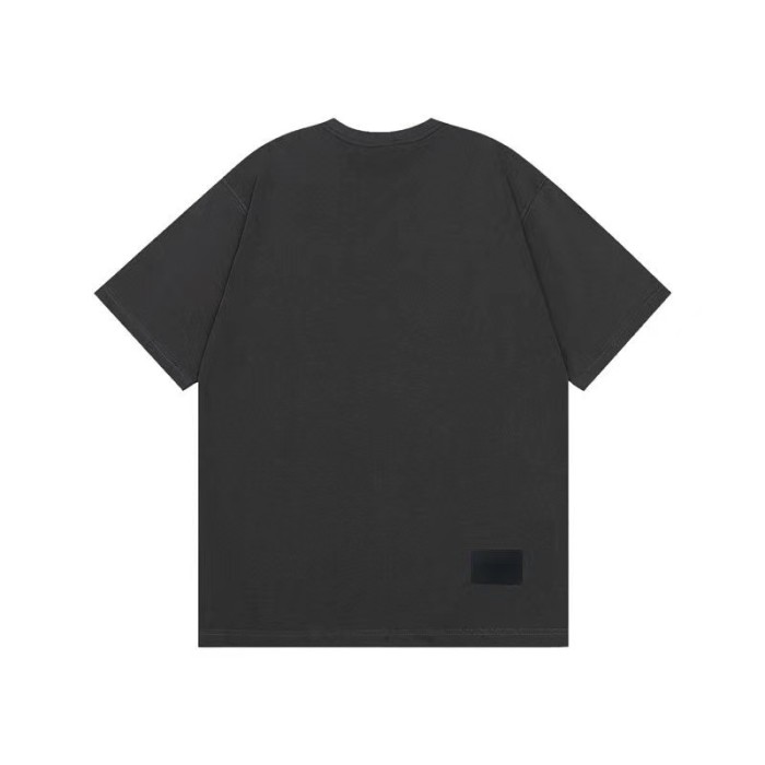 WE11DONE Track Logo Tee In Grey