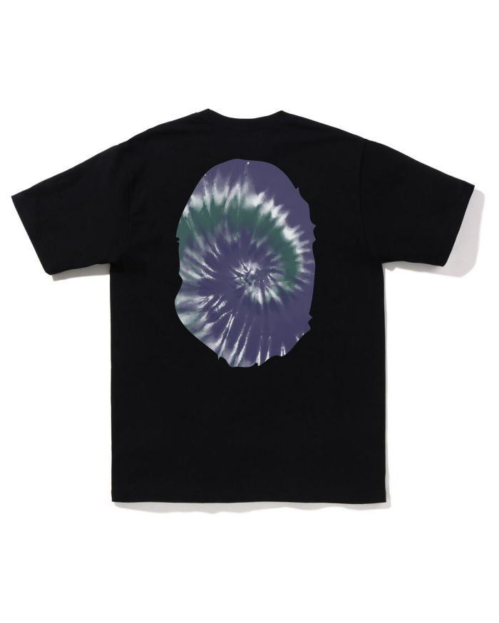 A Bathing Ape Tie-Dye Big Ape Head Tee