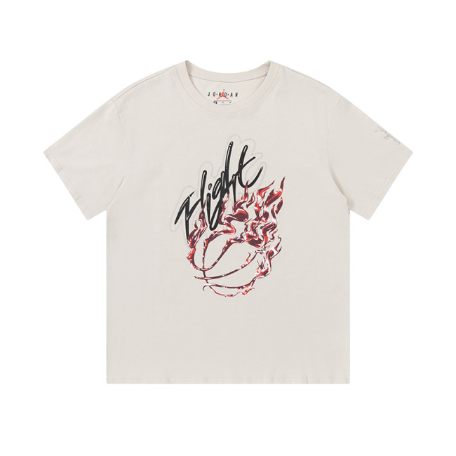 Travis Scott Cactus Jack Fire Basketball Tee