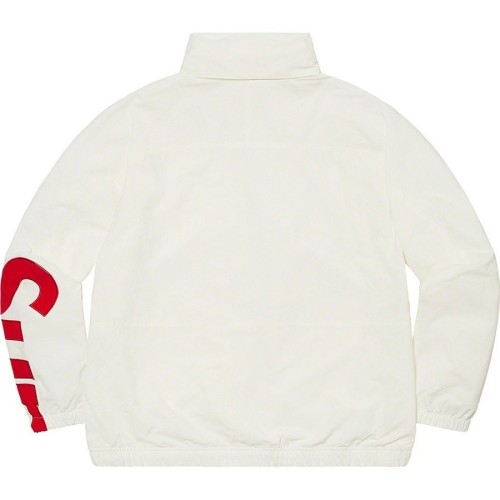 Supreme Spellout Track Jacket White