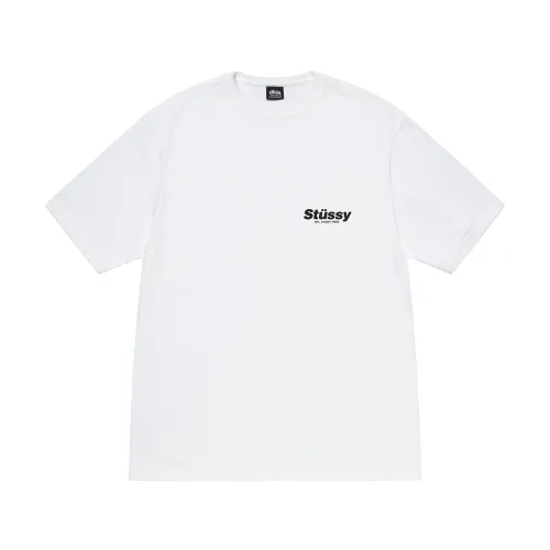 STUSSY Rabbit Hole Tee In White