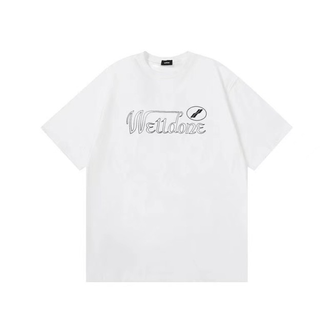 WE11DONE Sketch Logo Tee  White