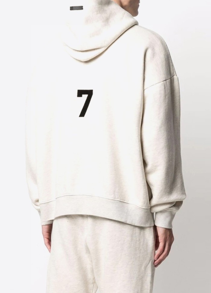 FEAR OF GOD ESSENTIALS ABC PRINT HOODIE