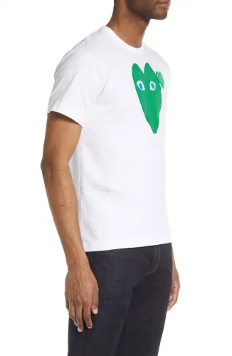 Men's Heart Face Graphic Tee