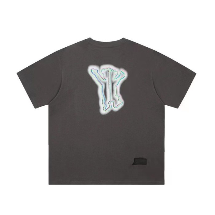 WE11DONE Colorful Bear In Grey