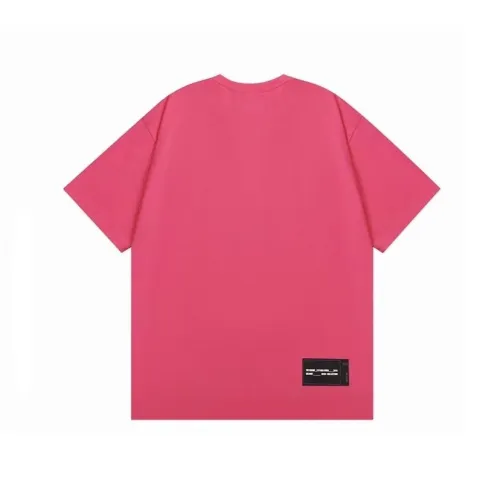 WE11DONE Barrage Print Tee Pink
