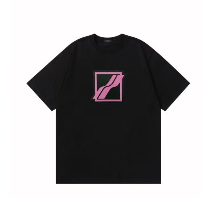 WE11DONE Track Tee Black