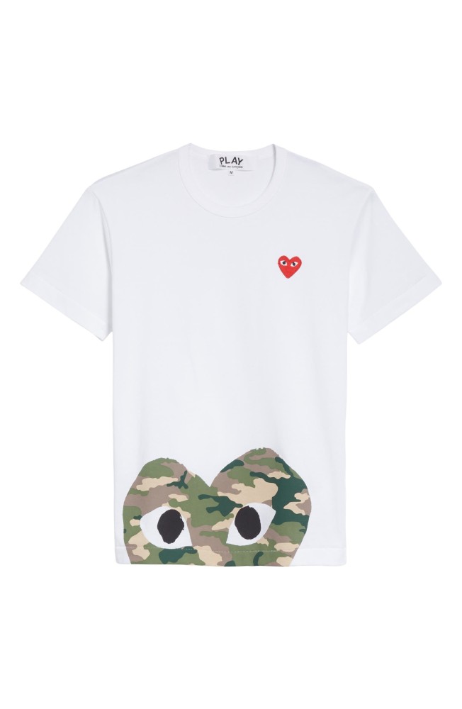 Camo Peek Heart T-Shirt