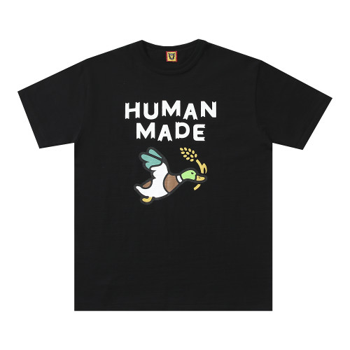 Human Made Rice Ear Duck  Logo Tee Black
