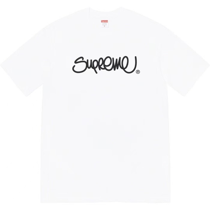 Supreme Handstyle Tee White