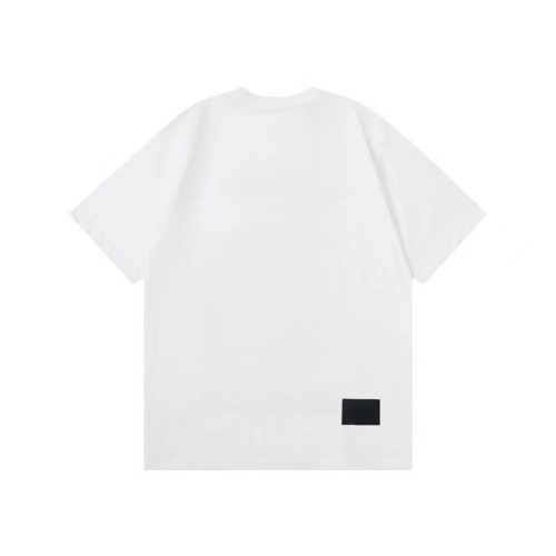 WE11DONE Track Logo Tee In White